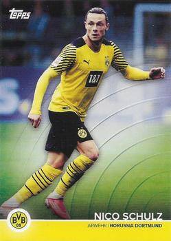 Nico Schulz – Team Squad (Base) – 2021-22 Topps Borussia Dortmund Official Team Set #BVB-NS