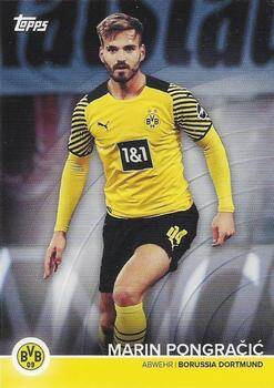 Marin Pongračić – Team Squad (Base) – 2021-22 Topps Borussia Dortmund Official Team Set #BVB-MP