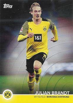 Julian Brandt – Team Squad (Base) – 2021-22 Topps Borussia Dortmund Official Team Set #BVB-JBR