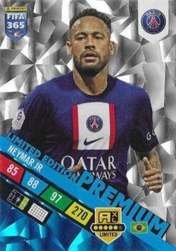 Neymar Jr. "Premium Limited Edition" – Panini FIFA 365 Adrenalyn XL 2023