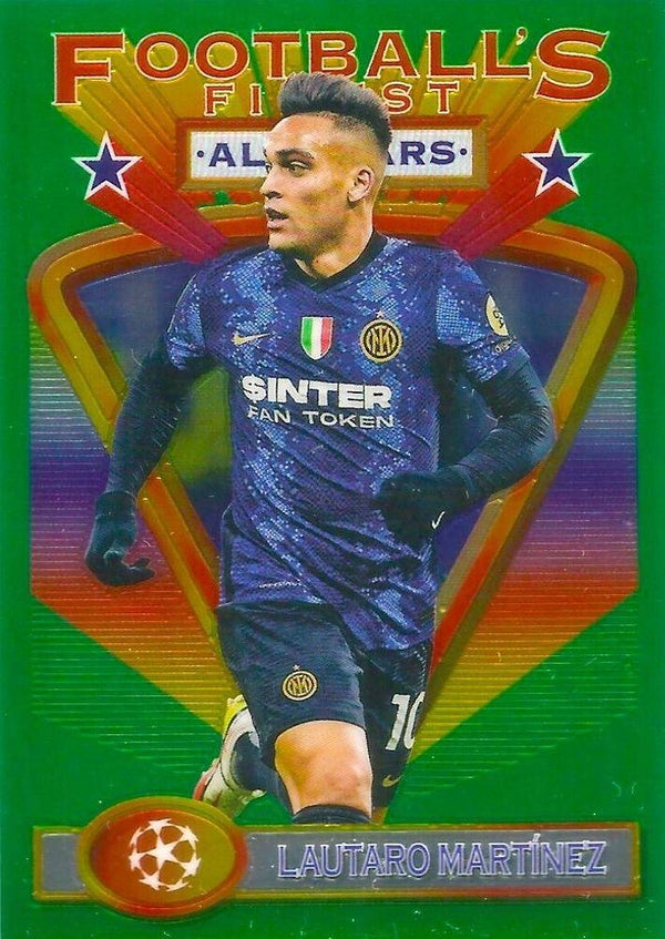 Lautaro Martínez  #18 (2021 Topps Finest Flashbacks UEFA)