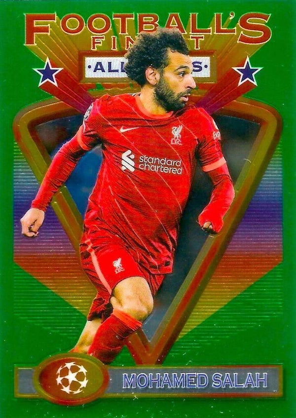 Mohamed Salah  #150 (2021 Topps Finest Flashbacks UEFA)
