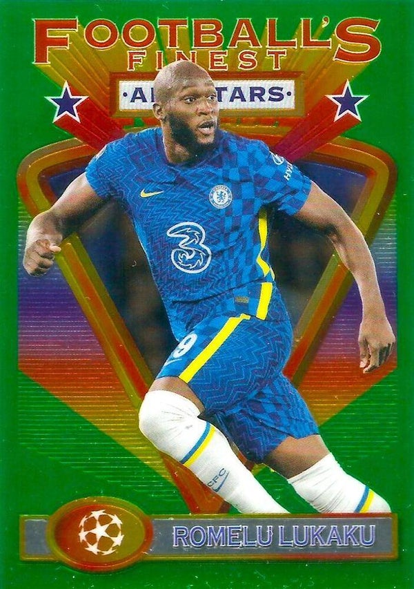 Romelu Lukaku  #174 (2021 Topps Finest Flashbacks UEFA)