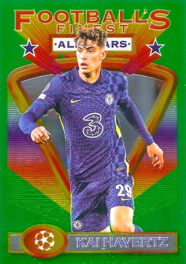 Kai Havertz  #184 (2021 Topps Finest Flashbacks UEFA)