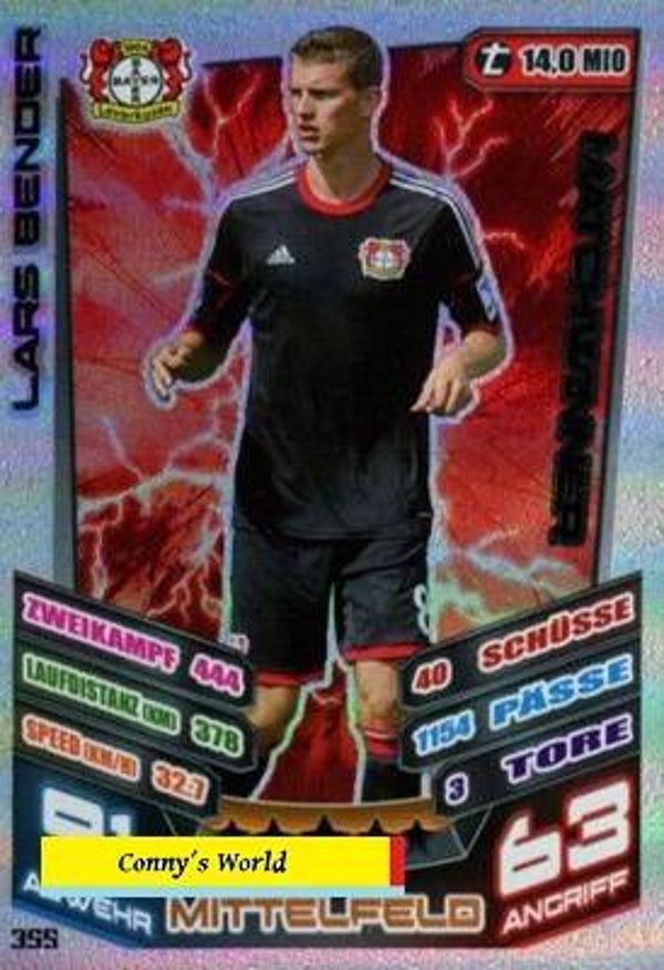 355 - Lars Bender - Matchwinner  - MABL13/14