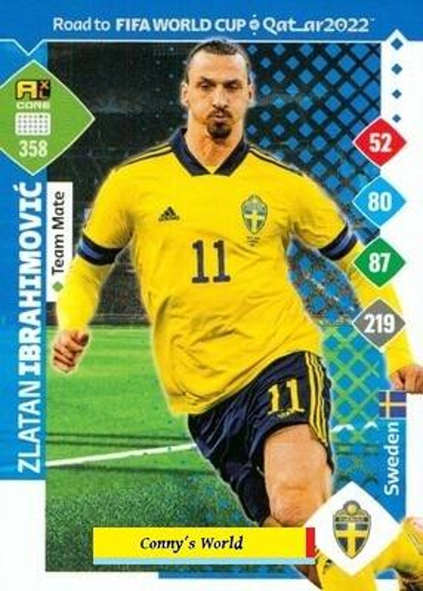 358 - Zlatan Ibrahimović  - Team Mate - ROAD TO FIFA WORLD CUP QATAR 2022