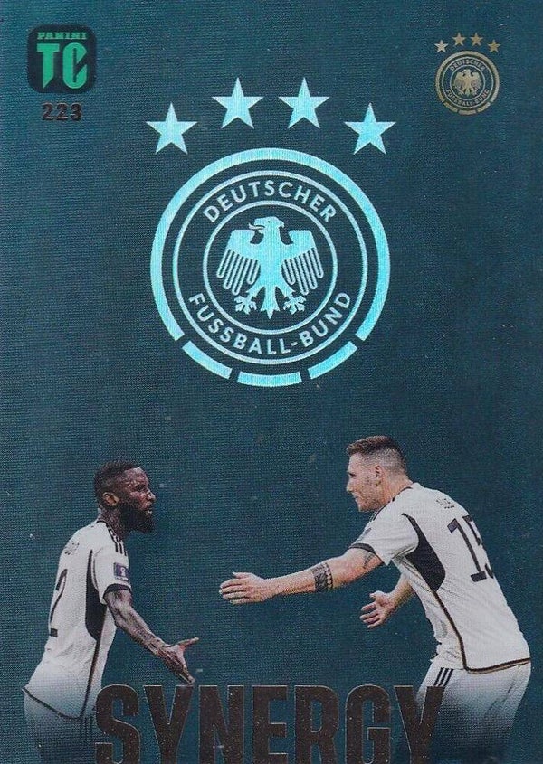 #223 - Antonio Rüdiger/Niklas Süle  - Panini Top Class 2023