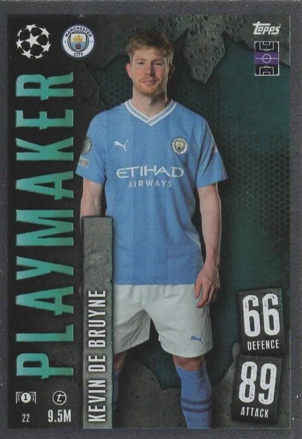 22 - Kevin De Bruyne - Playmaker  - MACL23/24