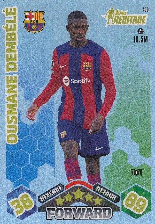 458 - Ousmane Dembélé - Topps Heritage - MACL23/24
