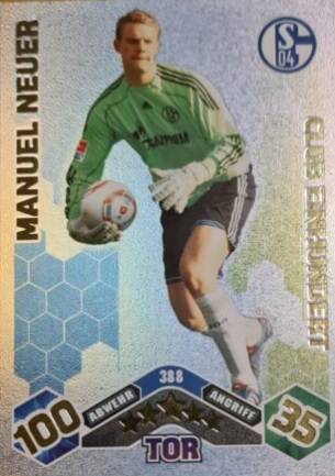 388 - MANUEL NEUER - Club Einhundert  - MABL10/11