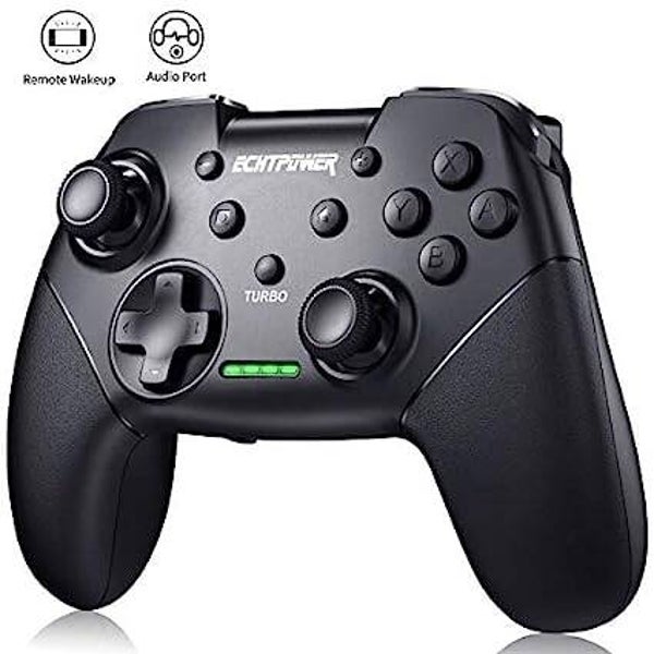 ECHTPower Switch Pro Controller Switch mit Bluetooth / Turbo/ 6 Achsen/Dual Motor für Switch/OLED