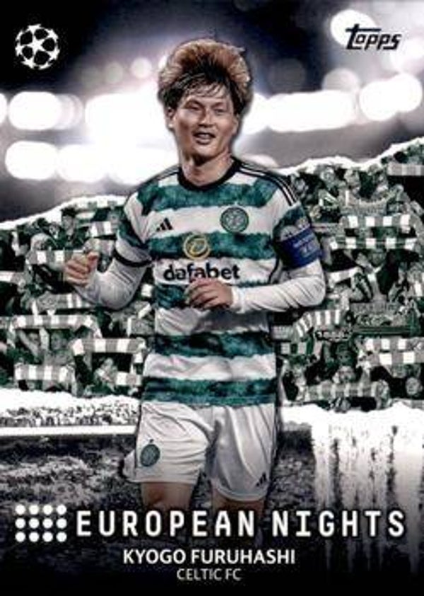 EN-9 - Kyogo Furuhashi - Celtic - European Nights - 2023-24 Topps UEFA Club Competitions