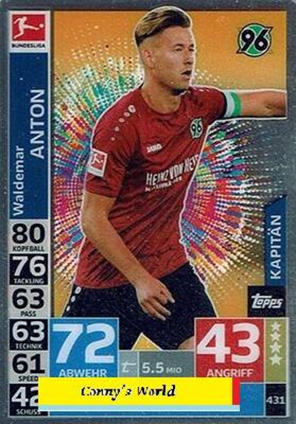 MA-18/19 - ACTION 431 - Waldemar Anton - Kapitän