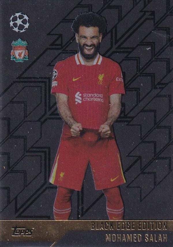 BE9 - Mohamed Salah - Black Edge Edition - Topps Match Attax Champions League 2024/2025