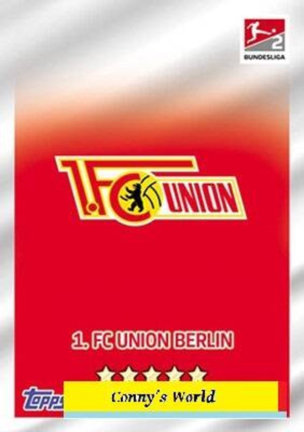 MA-17/18 -   509 - 2.Bundesliga - Clubkarte - 1.FC Union Berlin