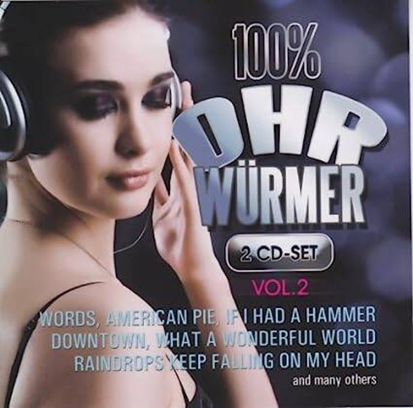 Sampler – „100% Ohrwürmer Vol. 2“ (2 CD-Set / Live)