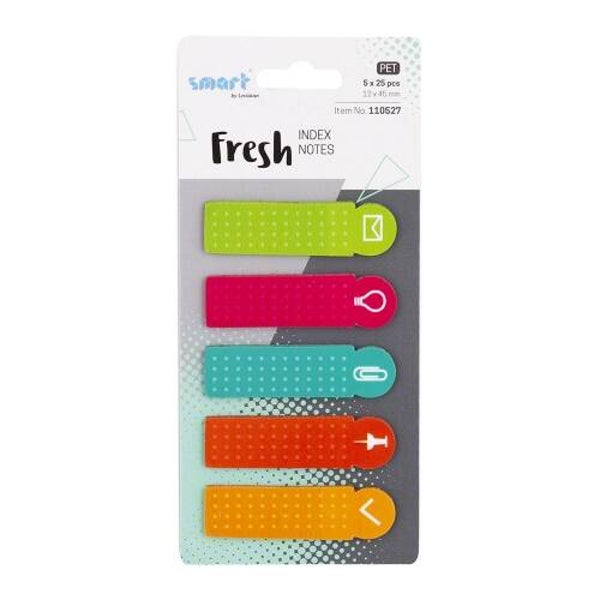 Indexierlaschen SMART Indizierungsinformationen 12x45mm 5x25Stk. 110527