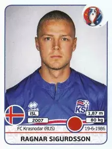 Sticker 612 - Ragnar Sigurdsson - EM 2016