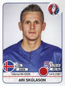 Sticker 614 - Ari Skulason - EM 2016