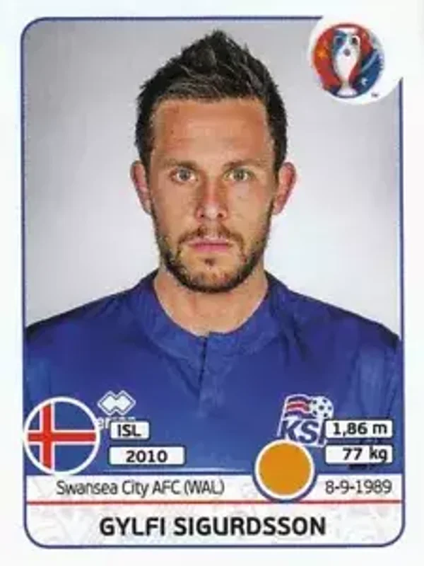 Sticker 617 - Gylfi Sigurdsson - EM 2016