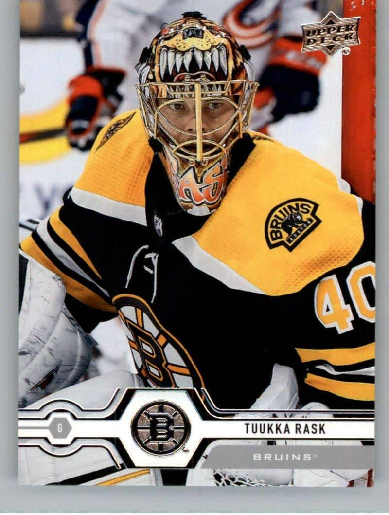 2019-20 Upper Deck Hockey Series 1#8 Tuukka Rask Boston Bruins