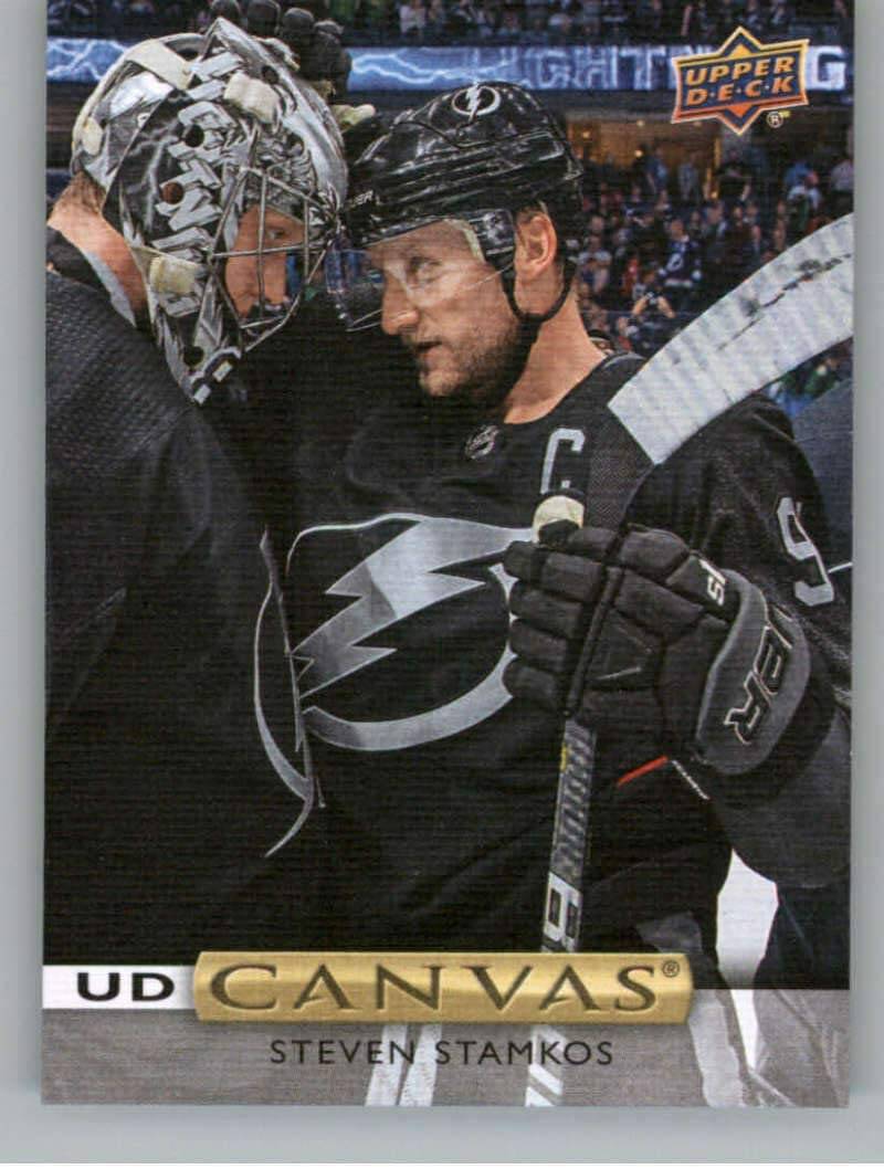 2019-20 Upper Deck Hockey Series 1 UD Canvas #C10 Steven Stamkos Tampa Bay Lightning