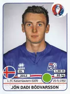 Sticker 623 - Jon Dadi Bödvarsson - EM 2016