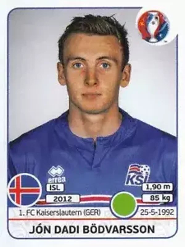 Sticker 623 - Jon Dadi Bödvarsson - EM 2016