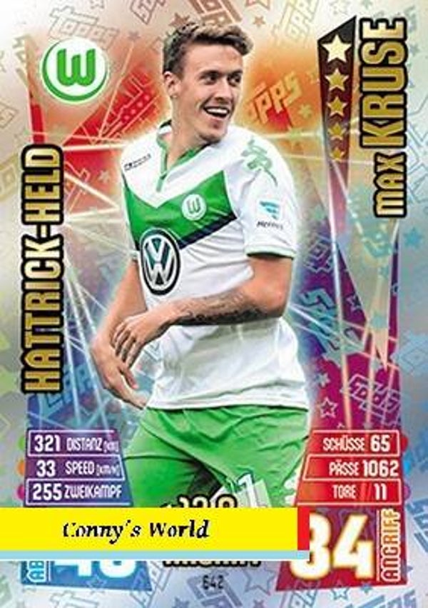 642 - Max Kruse - Hattrick Helden - Saison 15/16