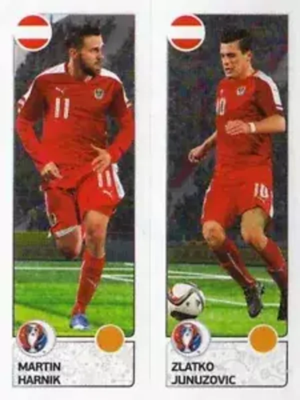 Sticker 653 - Martin Harnik - Zlatko Junuzovic - EM 2016