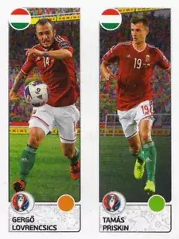 Sticker 660 - Gergo Lovrencsics - Tamas Priskin - EM 2016