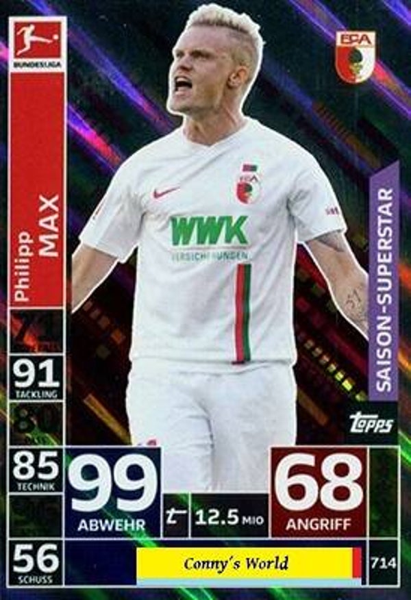 MA-18/19 - EXTRA 714 - Philipp Max - Saison-Superstars