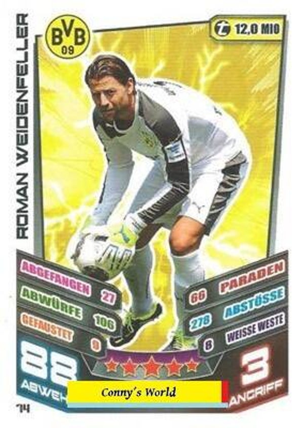 74 - Roman Weidenfeller - MABL13/14