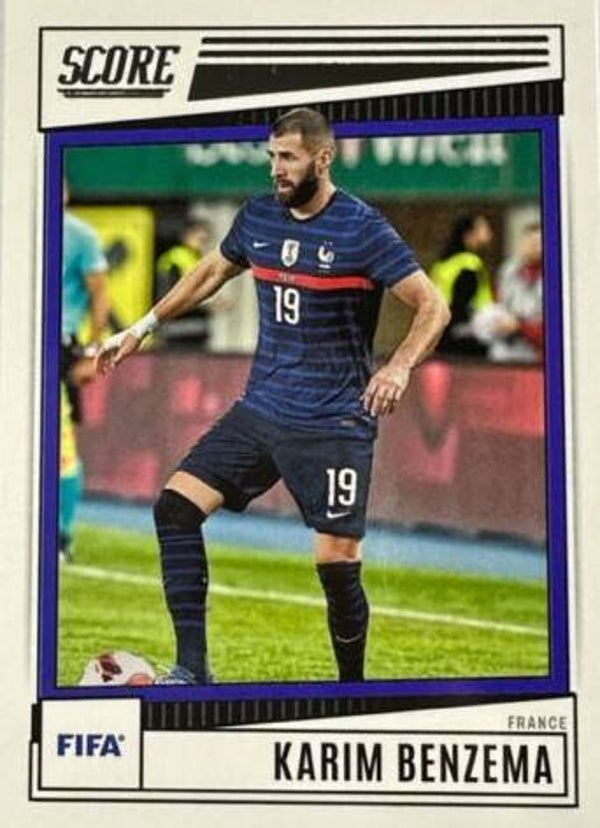 #75 - Karim Benzema  - diverse Sportcards