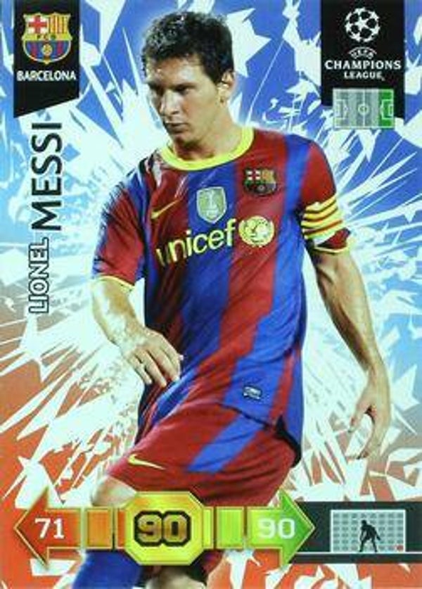 PAD-10/11 - 029 -  Lionel Messi - Base Card