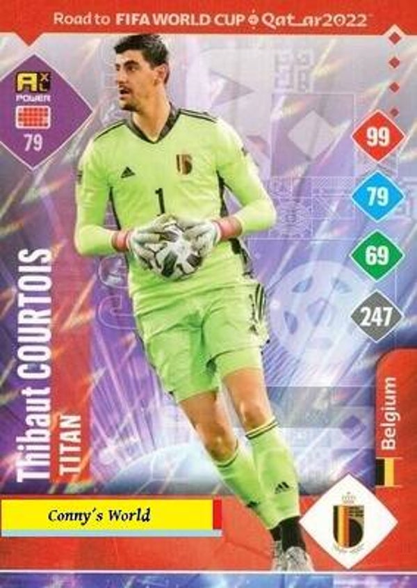 79 - Thibaut Courtois – Titan  - ROAD TO FIFA WORLD CUP QATAR 2022
