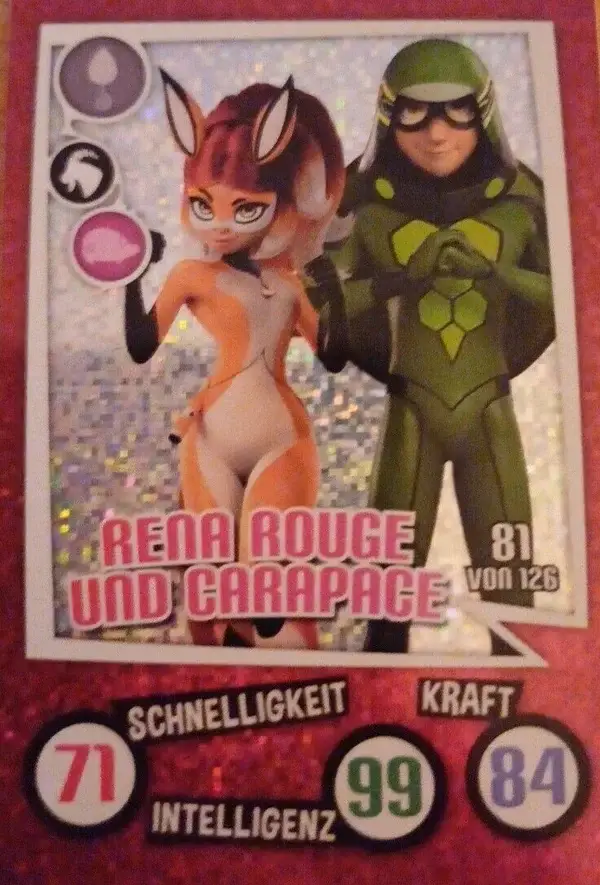Miraculous Sammelkarte Aldi 2023 Glitzerkarte Nr. 81