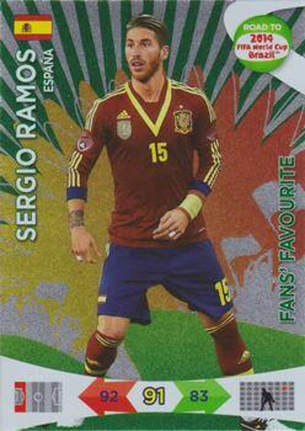 PAD/RT14-196 - Sergio Ramos - Fans Favourite