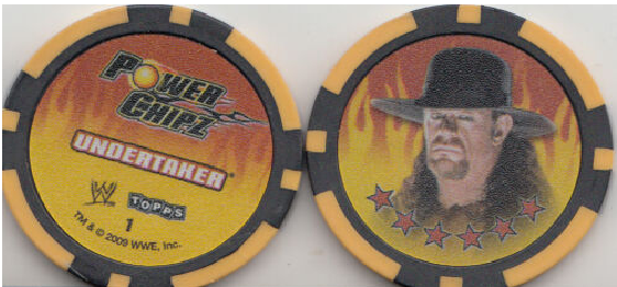 WWE Power Chipz - 01 - UNDERTAKER (2009)