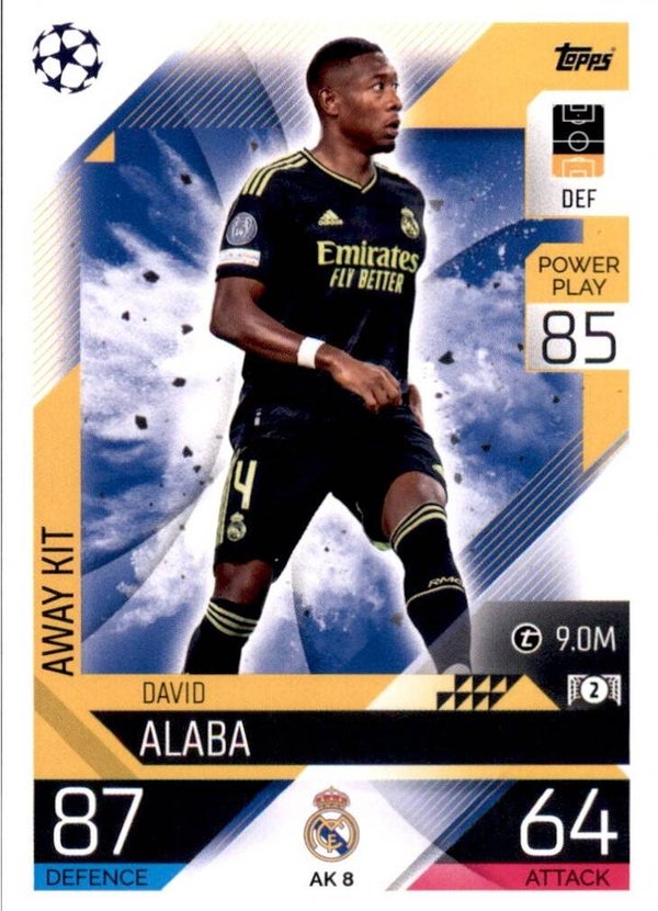 AK8 - David Alaba  - Away Kit - Macl22/23 extra