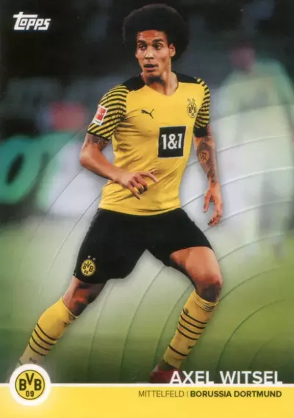 Axel Witsel – Team Squad (Base) – 2021-22 Topps Borussia Dortmund Official Team Set #BVB-AW