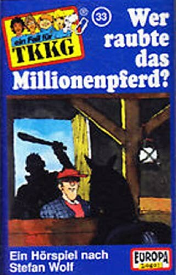 TKKG MC Folge 33 - Wer Raubte das Millionenpferd? [Musikkassette]