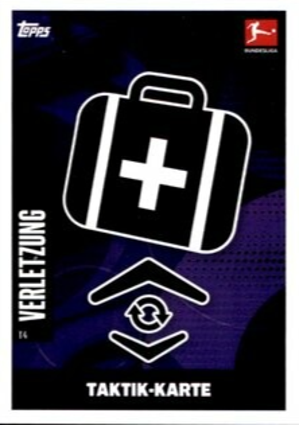 T4 - Verletzung - Taktik Karte - 2020/2021