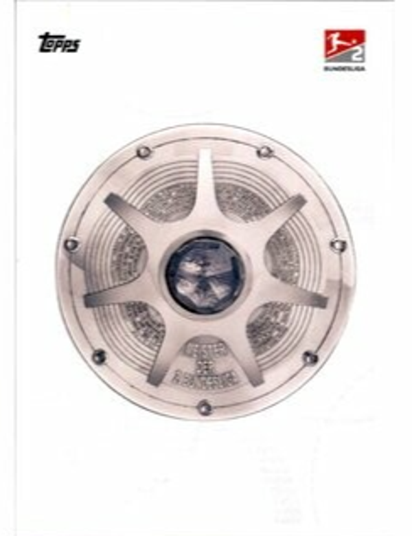 2 - Meisterschale 2. Bundesliga - Puzzle Karte - 2020/2021