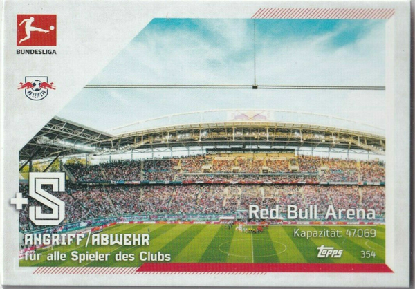 354.  Red Bull Arena (RB Leipzig) - Stadion Karten - Match Attax 2021/22 Bundesliga