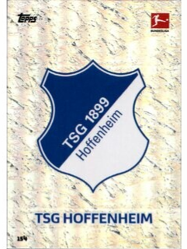 154 - Clubkarte - TSG 1899 Hoffenheim - 2020/2021