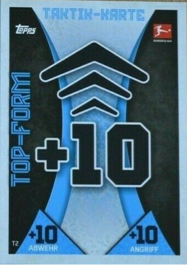 T2.  Top-Form - Taktik Karten  - Match Attax 2021/22 Bundesliga