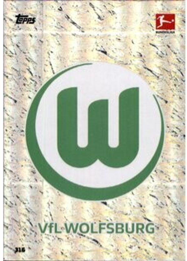 316 - Clubkarte - VfL Wolfsburg - 2020/2021
