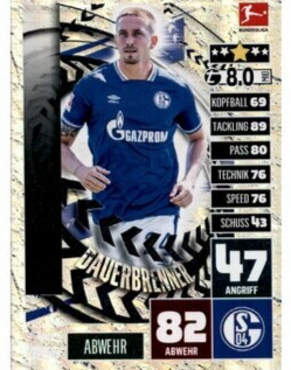403 - Bastian Oczipka - Dauerbrenner - Match Attax Bundesliga 20/21