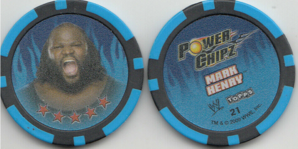 WWE Power Chipz - 21 - Mark Henry (2009)